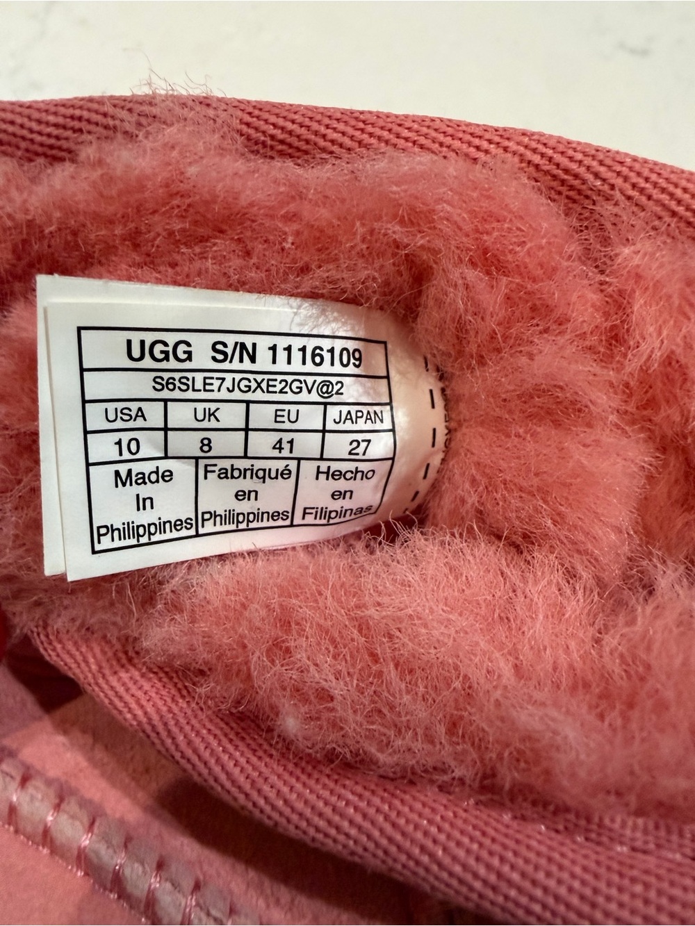 Pink Blossom Ultra Mini Uggs - Picture 6 of 6
